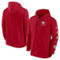 Nike Men's Scarlet San Francisco 49ers Surrey Full-Zip Hoodie - Image 1 of 4