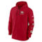 Nike Men's Scarlet San Francisco 49ers Surrey Full-Zip Hoodie - Image 3 of 4