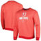 Nike Men's Heathered Scarlet Ohio State Buckeyes Vault Stack Club Fleece Pullover Sweatshirt - Image 1 of 4