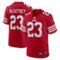 Nike Men's Christian McCaffrey Scarlet San Francisco 49ers Game Player Jersey - Image 1 of 4