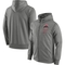 Nike Men's Heathered Gray Ohio State Buckeyes Logo Stack Performance Full-Zip Hoodie - Image 1 of 4