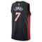 Nike Unisex Kyle Lowry Black Miami Heat Swingman Jersey - Icon Edition - Image 4 of 4