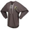 Fanatics Branded Women's Charcoal Vegas Golden Knights Spirit Lace-Up V-Neck Long Sleeve Jersey T-Shirt - Image 3 of 4