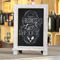 Flash Furniture 10PK Magnetic Tabletop/Hanging Chalkboards - Image 1 of 5