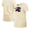 New Era Women's Cream New England Patriots Chrome Sideline T-Shirt - Image 1 of 4