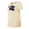 New Era Women's Cream New England Patriots Chrome Sideline T-Shirt - Image 3 of 4