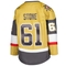 Outerstuff Youth Mark Stone Gold Vegas Golden Knights Home Captain Patch Premier Player Jersey - Image 4 of 4