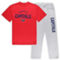 Profile Men's Washington Capitals Red/Heather Gray Big & Tall T-Shirt & Pants Lounge Set - Image 1 of 4