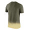 Nike Men's Olive Army Black Knights 1st Armored Division Old Ironsides Rivalry Splatter T-Shirt - Image 4 of 4