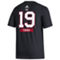 adidas Men's Jonathan Toews Black Chicago Blackhawks Reverse Retro 2.0 Name & Number T-Shirt - Image 4 of 4