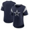 Nike Women's Heather Navy Dallas Cowboys Primary Logo Fashion Top - Image 1 of 4