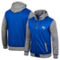 Colosseum Men's Royal Air Force Falcons Robinson Hoodie Full-Snap Jacket - Image 1 of 4