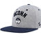 Zephyr Men's Gray/Navy UConn Huskies High Cut Snapback Hat - Image 2 of 4