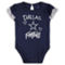 Outerstuff Newborn & Infant Navy/Gray Dallas Cowboys Two-Pack Too Much Love Bodysuit Set - Image 3 of 4
