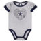 Outerstuff Newborn & Infant Navy/Gray Dallas Cowboys Two-Pack Too Much Love Bodysuit Set - Image 4 of 4