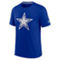 Nike Men's Royal Dallas Cowboys Playback Logo Tri-Blend T-Shirt - Image 3 of 4