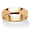 Polished Wedding Band in 14k Gold Plated Sterling Silver (5mm) - Image 1 of 5