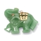 PalmBeach Green Jade 14k Gold Lucky Elephant Charm Pendant - Image 1 of 4