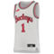 Nike Youth #1 White Ohio State Buckeyes Throwback Team Replica Basketball Jersey - Image 3 of 4