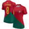 Nike Women's Bruno Fernandes Red Portugal National Team 2022/23 Home Breathe Stadium Replica Player Jersey - Image 1 of 4