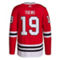 adidas Men's Jonathan Toews Red Chicago Blackhawks Captain Patch Home Primegreen Authentic Pro Player Jersey - Image 4 of 4