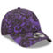 New Era Men's Black/Purple Tottenham Hotspur Allover Print 9FORTY Adjustable Hat - Image 4 of 4