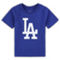 Outerstuff Infant Royal Los Angeles Dodgers Team Crew Primary Logo T-Shirt - Image 1 of 2