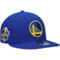 New Era Men's Royal Golden State Warriors Official Team Color 9FIFTY Snapback Hat - Image 1 of 4