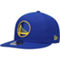 New Era Men's Royal Golden State Warriors Official Team Color 9FIFTY Snapback Hat - Image 4 of 4