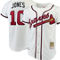 Mitchell & Ness Men's Chipper Jones White Atlanta Braves Authentic Jersey - Image 1 of 4