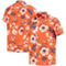 Wes & Willy Men's Orange Virginia Cavaliers Floral Button-Up Shirt - Image 1 of 4