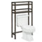 Dunnsville Wood 2-Shelf Over the Toilet Storage Organizer, White - Image 4 of 5