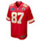 Nike Men's Travis Kelce Red Kansas City Chiefs Super Bowl LVII (2022 Season) Patch Game Jersey - Image 3 of 4