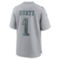 Nike Men's Jalen Hurts Gray Philadelphia Eagles Super Bowl LVII Patch Atmosphere Fashion Game Jersey - Image 4 of 4