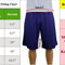 Galaxy By Harvic Men's Moisture Wicking Quick Dry Performance Mesh Shorts W Trim - Image 3 of 3