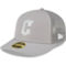 New Era Men's Gray Cleveland Guardians 2023 On-Field Batting Practice Low 59FIFTY Fitted Hat - Image 1 of 4
