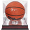Fanatics Authentic Jonathan Kuminga Golden State Warriors Autographed Wilson Replica Basketball with Mahogany Team Logo Display Case - Image 1 of 2