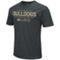 Colosseum Men's Heathered Black Georgia Bulldogs OHT Military Appreciation Flag 2.0 T-Shirt - Image 3 of 4