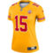Nike Women's Patrick Mahomes Gold Kansas City Chiefs Inverted Legend Jersey - Image 3 of 4