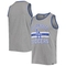 '47 Men's Heathered Gray Los Angeles Dodgers Edge Super Rival Tank Top - Image 1 of 4
