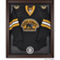 Fanatics Authentic Boston Bruins Brown Framed Logo Jersey Display Case - Image 1 of 2