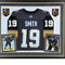 Fanatics Authentic Reilly Smith Vegas Golden Knights Deluxe Framed Autographed Black Adidas Authentic Jersey - Image 1 of 2