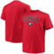 Champion Men's Red Georgia Bulldogs Big & Tall Arch Over Wordmark T-Shirt - Image 1 of 4