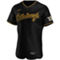 Nike Men's Black Pittsburgh Pirates Alternate Authentic Team Jersey - Image 3 of 4