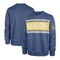 '47 Men's Heather Royal Golden State Warriors Tribeca Emerson Pullover Sweatshirt - Image 1 of 4