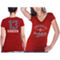 Majestic Threads Women's Threads James Harden Red Houston Rockets Name & Number Tri-Blend T-Shirt - Image 1 of 4
