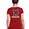 Majestic Threads Women's Threads James Harden Red Houston Rockets Name & Number Tri-Blend T-Shirt - Image 4 of 4