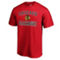 Fanatics Men's Fanatics Red Chicago Blackhawks Team Victory Arch T-Shirt - Image 3 of 4