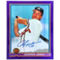 Bowman Chipper Jones Atlanta Braves Autographed 2016 Bowman Chrome Rookie Purple Jumbo 1991 Reprint Card - Limited Edition of 10 - Image 1 of 3