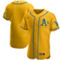 Nike Men's Gold Oakland Athletics Authentic Official Team Jersey - Image 1 of 4